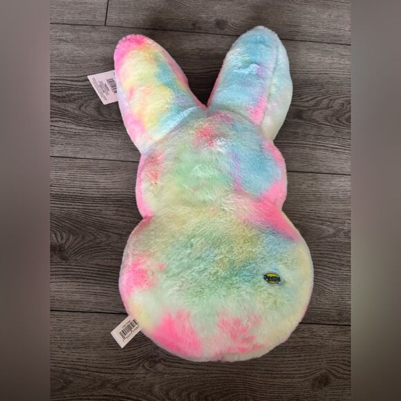 Peeps Colorful Plush Bunny Pillow - Picture 2 of 3